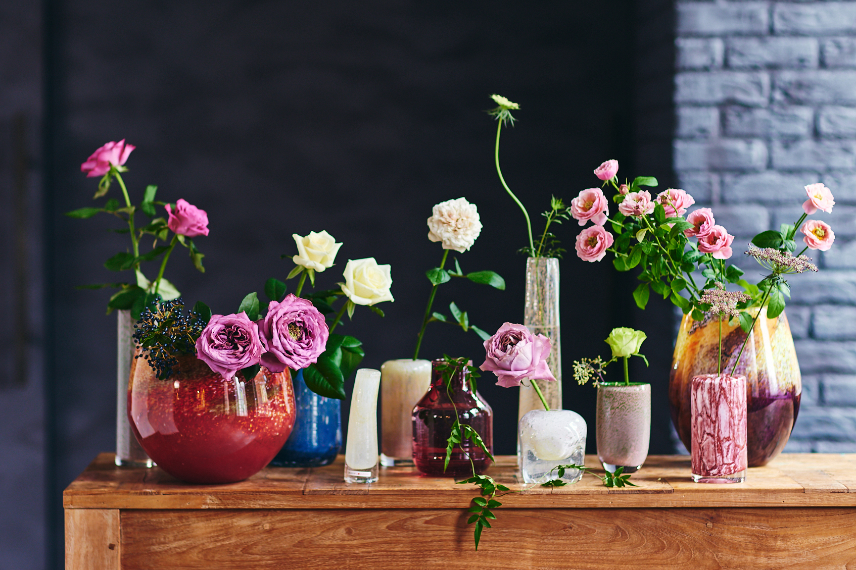 ヘンリーディーン　花瓶　フラワーベース
